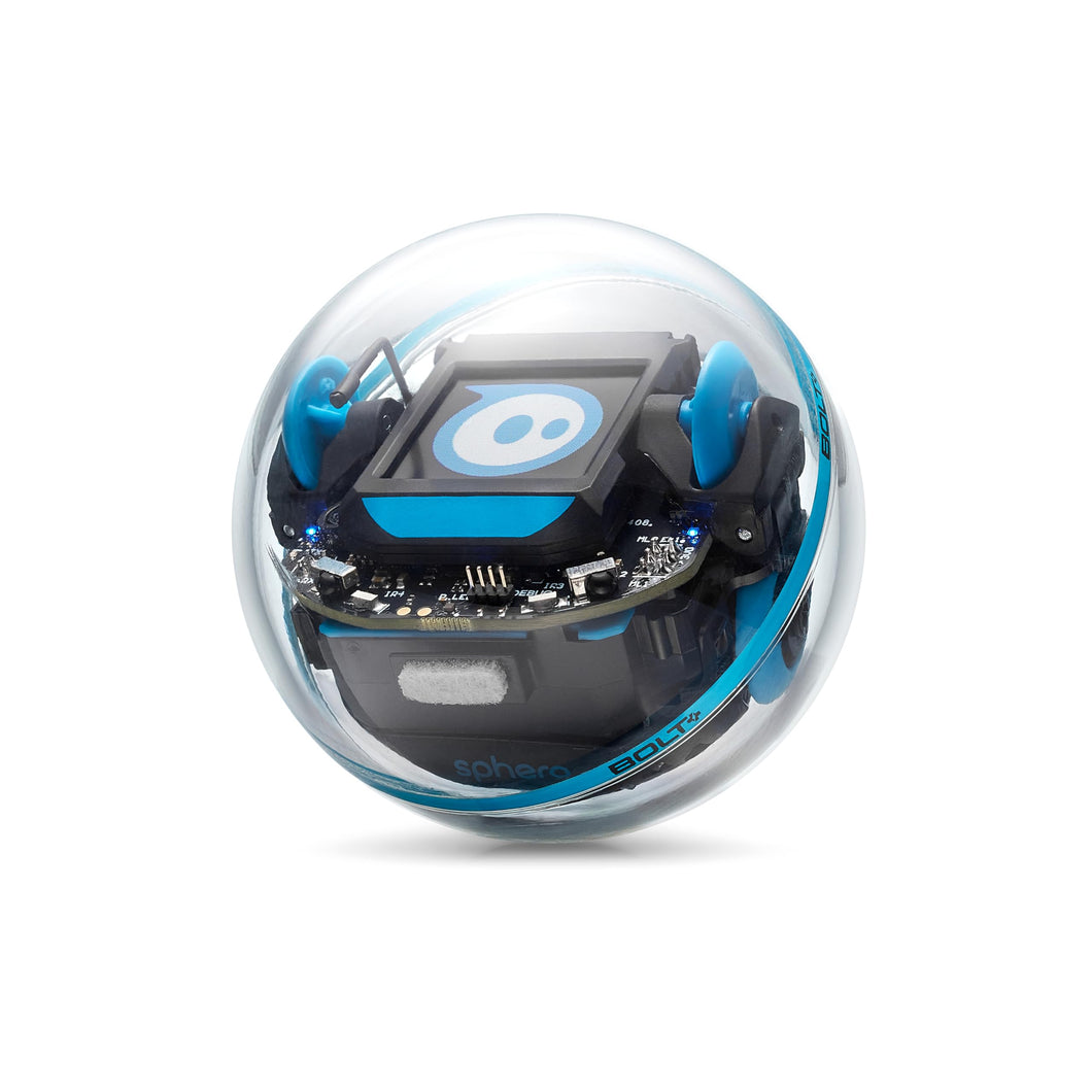 Bolt+: Coding Robot Ball - Beginner to Advanced Programming - Ages 8+ - 3 Ways to Code: Draw, Blocks