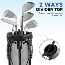 Load image into Gallery viewer, Findway Golf Stand Bag, Small Golf Bag for The Driving Range, Par 3 and Executive Courses, Lightweight Golf Club Carry Bag with Ball Holder and Pockets for Men Women

