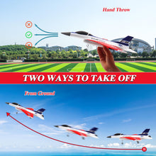 Load image into Gallery viewer, RC Airplane Toys F-16 Fighting Falcon 2.4Ghz 2CH Remote Control Plane Jet RC Fighter Airplanes Ready to Fly Beginner RC Plane

