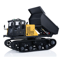 Load image into Gallery viewer, RC HOBBY 1/14 RC Hydraulic Crawler Dump Truck T14R Metal Tracked Tipper RTR Construction Machine Engineering Vehicles
