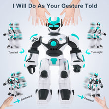 Load image into Gallery viewer, RC Robot Toy for Kids Remote Control Robot Toy, Smart Gesture Sensing Rechargeable &amp; Programmable Robot Walking Dancing
