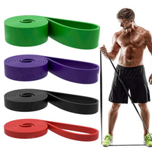 Load image into Gallery viewer, Resistance Bands, Pull Up Assist Bands - Workout Bands, Eexercise Bands for Working Out, Fitness, Training, Physical Therapy for Men Women - Dark Black
