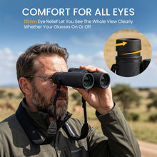 Load image into Gallery viewer, Aurosports 12x42 HD Binoculars for Adults, BAK4 Prism IPX7 Waterproof
