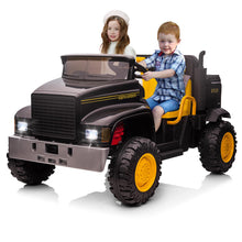 Load image into Gallery viewer, Ride On Car for Kids Baby Car with Remote Control Electric UTV Vehicles with Dump Bed, 24V 4WD Power Ride on 4x200W Motors
