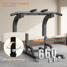 Load image into Gallery viewer, DONIUZ Power Tower Pull Up Bar and Dip Station, Multi-Function Home Gym
