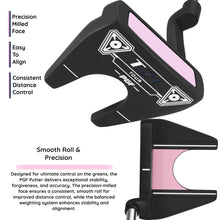 Load image into Gallery viewer, PGF T21 Ladies' Complete Golf Club Package Set [17-Piece][Blackpink][Hand: Right] [Length: Standard]
