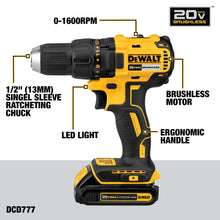 Load image into Gallery viewer, DEWALT 20V MAX 5Ah, Brushless 9 Power Tools with Battery, Charger, Drill, Impact Driver, Reciprocating Saw, Circular Saw, Oscillating Tool, Grinder, Orbit Sander, Impact Wrench, Flashlight (DCK921P1)
