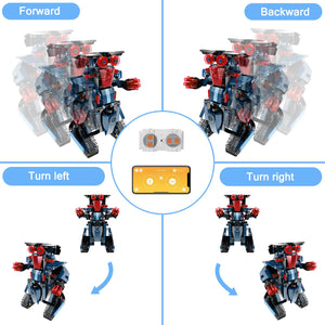 STEM Building Block Toy RC Robot for Kids, App Controlled & Remote Control Robotic Toy for Boys and Girls, Engineering
