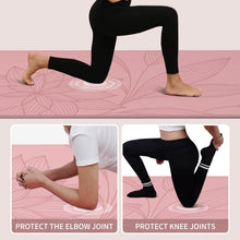 Load image into Gallery viewer, Extra Width ＆ Thick,Comfortable,Non-Slip Exercise Mat-Works Great on All Floor for Stretching,Yoga Studio,Gym or Home Workouts
