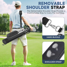 Load image into Gallery viewer, Findway Golf Stand Bag, Small Golf Bag for The Driving Range, Par 3 and Executive Courses, Lightweight Golf Club Carry Bag with Ball Holder and Pockets for Men Women

