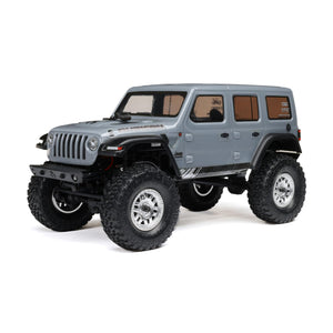 RC Truck SCX24 2019 Jeep Wrangler JLU CRC, Gray: 1/24 4WD RTR (Battery and Charger Included), AXI00002V3T3