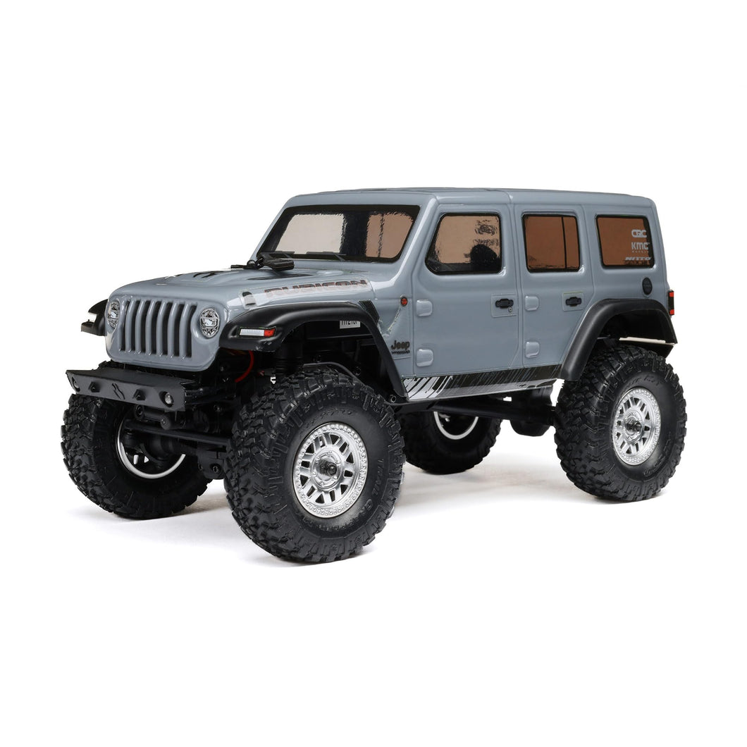 RC Truck SCX24 2019 Jeep Wrangler JLU CRC, Gray: 1/24 4WD RTR (Battery and Charger Included), AXI00002V3T3