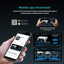 Load image into Gallery viewer, AI Simulation Robot Dog - Remote Control Toy for Kids, Programmable Interactive, Shakes Hands, Shoots (Shoots Dog)
