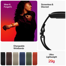 Load image into Gallery viewer, POLAR Loop – Smart Screen-Free Wearable Health &amp; Fitness Band with 24/7 Heart Rate (Black)
