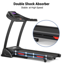 Load image into Gallery viewer, THERUN Incline Treadmill - Black Red
