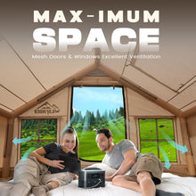 Load image into Gallery viewer, Inflatable Tent with Skylight &amp; Stove Jack,Blow Up Tents, Hot Tent
