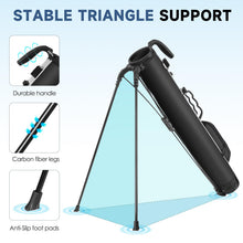 Load image into Gallery viewer, Findway Golf Stand Bag, Small Golf Bag for The Driving Range, Par 3 and Executive Courses, Lightweight Golf Club Carry Bag with Ball Holder and Pockets for Men Women
