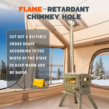Load image into Gallery viewer, Inflatable Tent with Skylight &amp; Stove Jack,Blow Up Tents, Hot Tent
