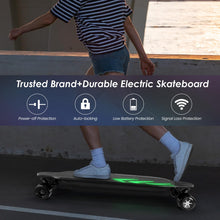 Load image into Gallery viewer, Electric Skateboards Glow in The Dark, 1200W Powerful Motor, 28MPH Top Speed, 4/6AH Battery, 16/28Miles Max Range
