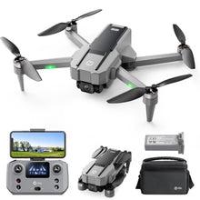 Load image into Gallery viewer, Drones with Camera for Adults 4k, Under 250g, FPV RC Quadcopter with Brushless Motors, 5GHz Transmission
