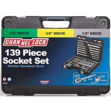 Load image into Gallery viewer, Channellock Socket Set 303005-6-Point Combination, Standard/Metric, Master Socket Set - 139-Piece
