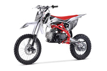 Load image into Gallery viewer, Upgraded 125cc Dirtbike X18 Dirt Bike DB X18 Racing DB18 Dirtbike 125cc 4 Speed Manual Clutch and Big Size Tires 17&quot;/14&quot; (Blue)
