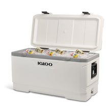 Load image into Gallery viewer, Igloo Marine Ultra 150 Qt Latitude Hard Cooler, White
