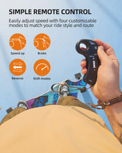 Load image into Gallery viewer, Electric Skateboard with 450W*2 Motor &amp; RGB LED, 37&quot; Longboard with Remote Control, 4 Modes Max 16Mph, 9 Layers Deck, Electric Skateboards
