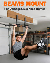 Load image into Gallery viewer, Fitarc Joist Mount Pull Up Bar - Joist Mounted for 8-9ft Beams, Standard Grip
