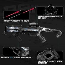 Load image into Gallery viewer, Barnett Demun Storm Handheld Crossbow, 300 FPS, Gray Camo
