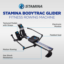 Load image into Gallery viewer, Stamina BodyTrac Glider 1052 Hydraulic Rowing Machine
