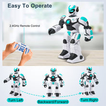 Load image into Gallery viewer, RC Robot Toy for Kids Remote Control Robot Toy, Smart Gesture Sensing Rechargeable &amp; Programmable Robot Walking Dancing
