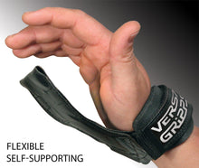 Load image into Gallery viewer, Versa Gripps Pro, Wrist Straps for Weightlifting Alternative, SM, Lime

