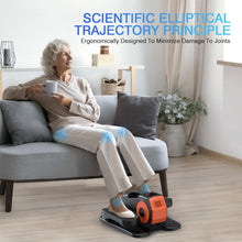 Load image into Gallery viewer, Under Desk Elliptical, Elliptical Leg Exerciser for Seniors - Orange
