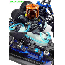 Load image into Gallery viewer, 1/8 4WD Off-Road RC Truck for Adult, 2.4G 26CXP Engine RC Vehicles, 94970 Nitro Gas Powered RC Car (Blue)
