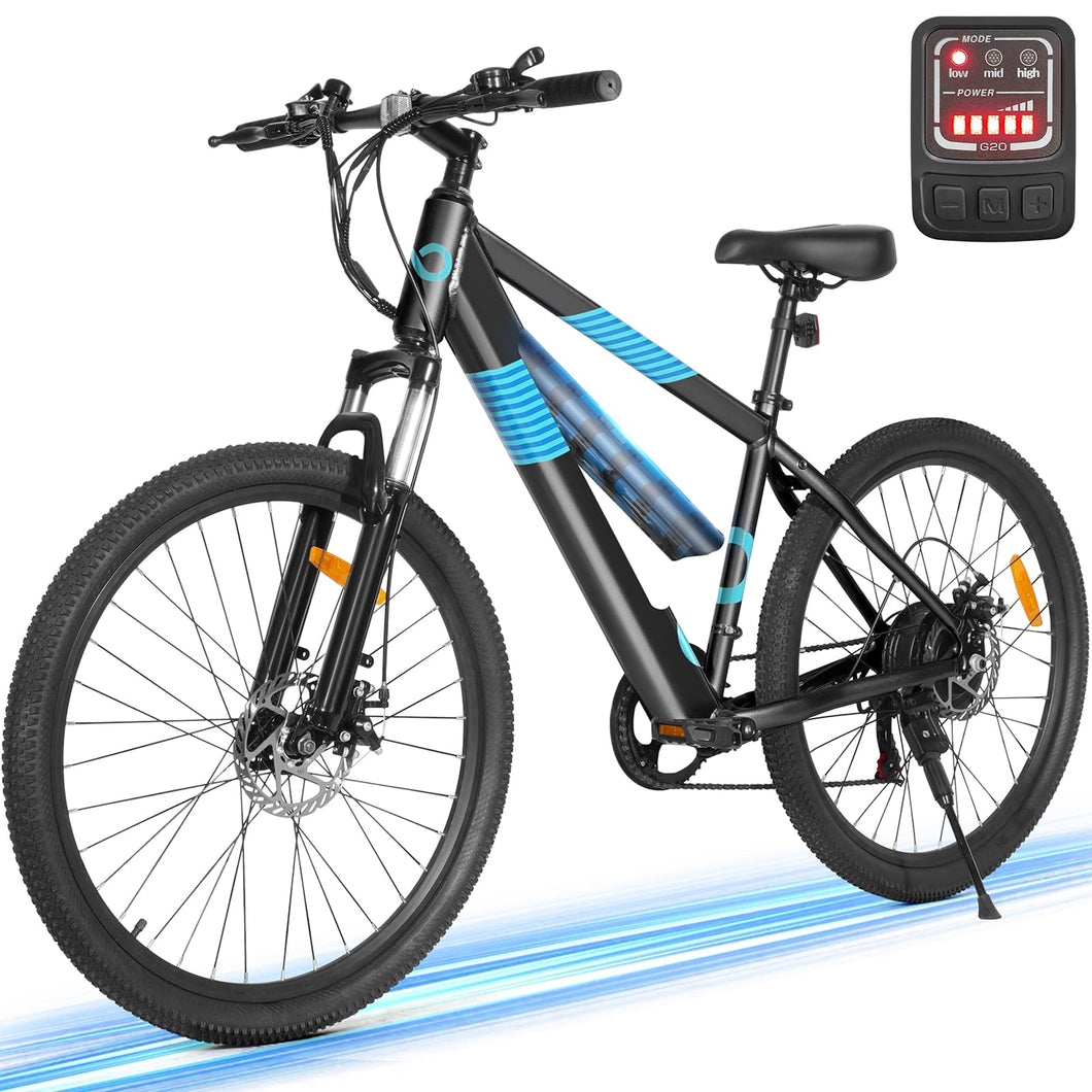 Electric Bike for Adults, High-Power 350W (Peak 450W) Motor, 36V Built-in Invisible Removable Battery, Front Fork Suspension