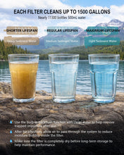 Load image into Gallery viewer, BKLES Portable Electric Water Filter for Survival, Camping &amp; Emergencies

