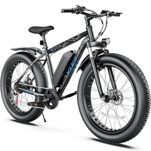 Electric Bike 26" x 4.0 Fat Tire Electric Bicycle, Peak 1000W Electric Mountain Bike, 48V 13AH Lithium-Ion Battery, 25MPH, Up to 60 Miles