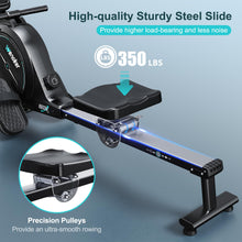 Load image into Gallery viewer, Rowing Machine,Wenoker Magnetic Rower Machine for Home - Blue App
