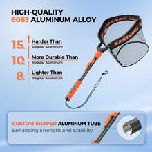 Load image into Gallery viewer, KastKing Titanet Folding Fishing Landing Net, Extends to 32", PVC
