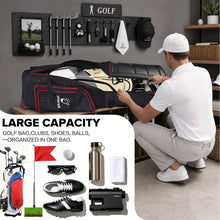 Load image into Gallery viewer, Solaraft Golf Travel Bag for Airlines, ABS Hard Shell Top Golf Travel Case
