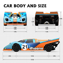 Load image into Gallery viewer, Fast Brushless RC Cars for Adults, Max 75mph Hobby Electric On-Road RTR with 9KG Metal Servo, Cyan
