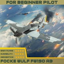 Load image into Gallery viewer, ANBURI RC Plane 4 Channel RC Airplane FW190 Ready to Fly with Upgraded Xpilo
