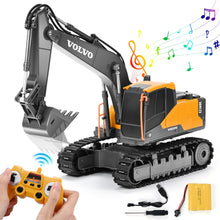 Load image into Gallery viewer, RC Excavator Remote Control Excavator Toy for Boys Full Function Construction Vehicles Toys with Shovel
