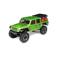 Load image into Gallery viewer, RC Truck SCX24 Jeep Gladiator 4 Wheel Drive Rock Crawler Brushed RTR Nothing Needed to Complete Ready-to-Run Green
