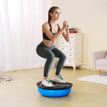 Load image into Gallery viewer, VEVOR 23-inch Half Exercise Ball Trainer, 660 lbs Capacity Balance Ball - Blue
