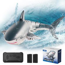 Load image into Gallery viewer, 2.4G Remote Control Shark Toy, Electric RC Shark Boat Pool Toys for Kids 3-5 5-7, Toy Shark for Swimming Pool

