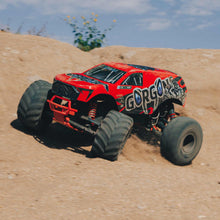 Load image into Gallery viewer, RC Truck Gorgon 2 Wheel Drive MT 1/10 RTR (Ready-to-Run Battery and Charger Included) Smart 3300 7C S120 USB Red ARA3230ST2
