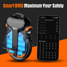 Load image into Gallery viewer, V11Y Electric Unicycle for Adults - 18&quot; Suspension EUC, 37 MPH Top Speed, 75 Mile Range - Self-Balancing One Wheel Scooter
