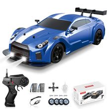 Load image into Gallery viewer, RC Drift Car 2.4GHz 1:16 Scale 4WD High Speed Remote Control Cars Vehicle with LED Lights Two Batteries and Drifting

